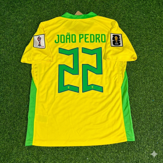Joao Pedro Brasilien 2026 Weltmeisterschaft Neue Saison Fußballtrikot