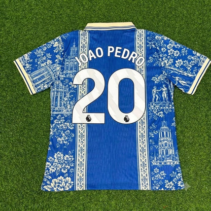 João Pedro Chelsea 2027 Blue-White Jersey Maillot Trikot Maglia Soccer Shirt