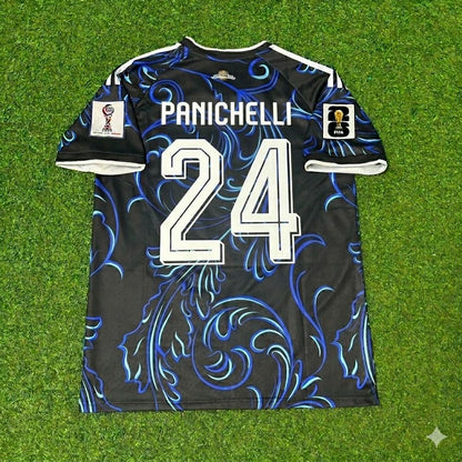 Joaquín Panichelli #24 Argentinien WM 2026 Neue Saison Fußballtrikot-Set