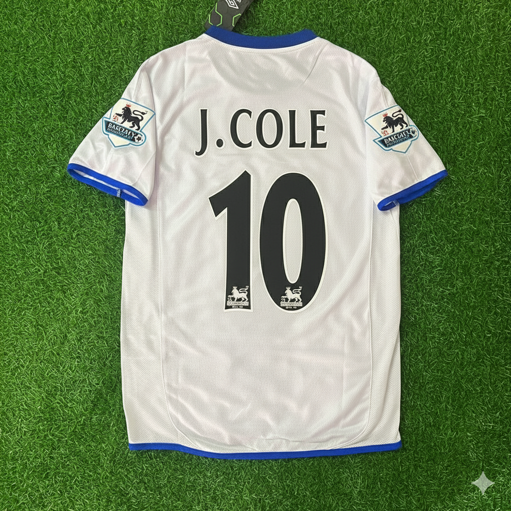 Maillot de football rétro Joe Cole Chelsea extérieur 2004
