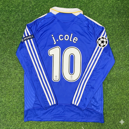 Camiseta de fútbol de manga larga del Chelsea de la final de la Liga de Campeones 2008 – Joe Cole