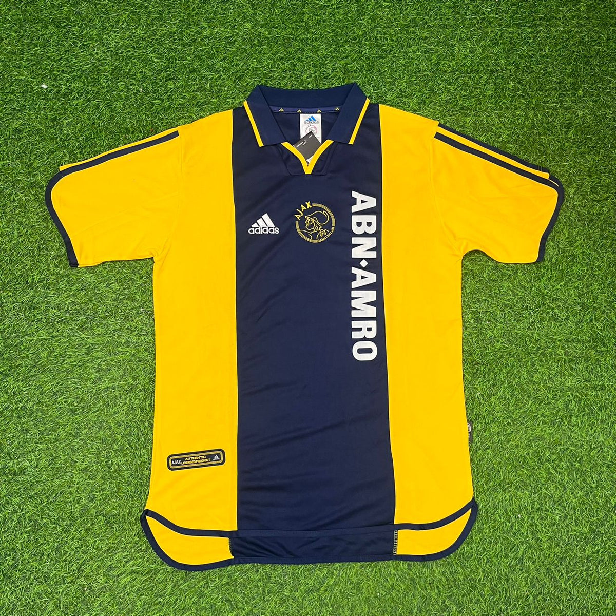 Ajax Yellow Retro Football Jersey – Johan Cruyff