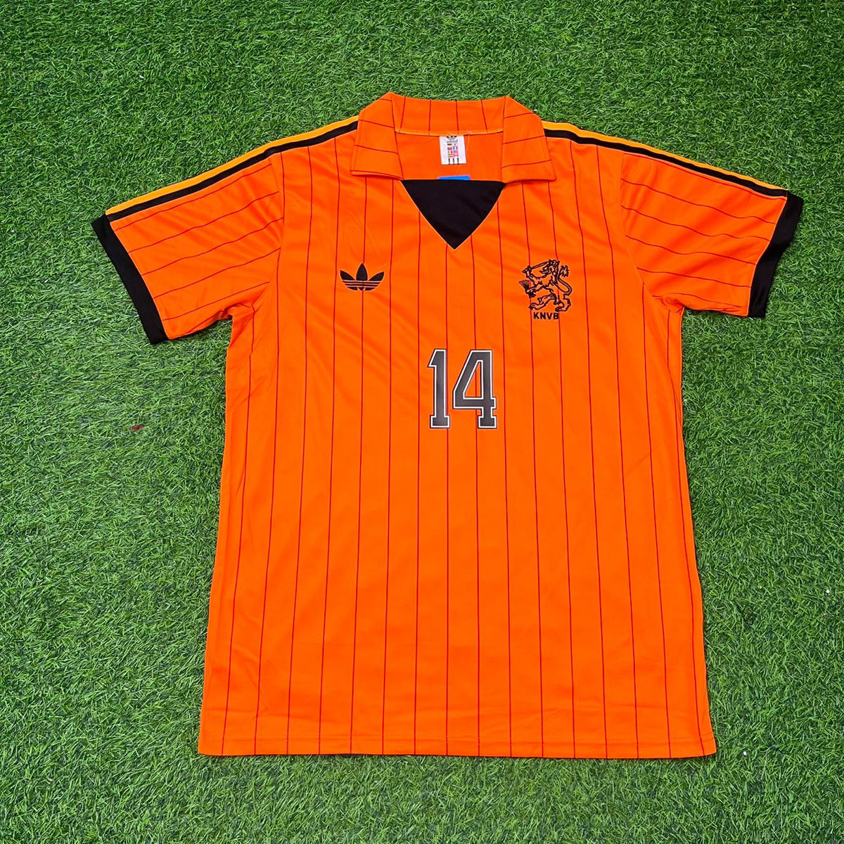 Johan Cruyff Niederlande 1974 Retro-Heimtrikot