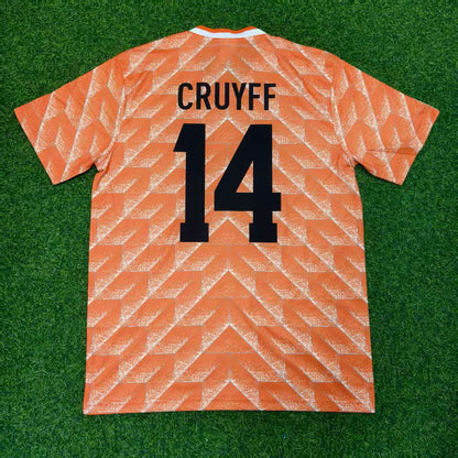 Johan Cruyff Netherlands Home Retro Football Jersey Kit