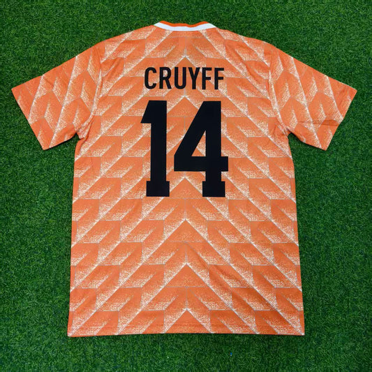 Johan Cruyff Netherlands Home Retro Football Jersey Kit