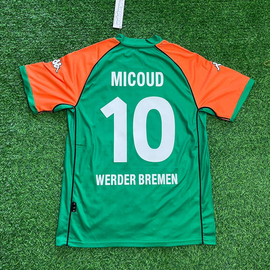 Johan Micoud Werder Bremen 2003-2004 Heimtrikot | Retro Kit | Trikot Fußballtrikot