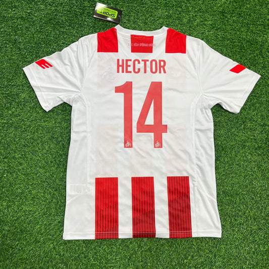 Jonas Hector 1. FC Köln 2017-18 Retro Football Jersey Kit