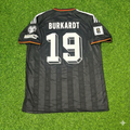 Jonathan Burkardt 19# Germany 2026 World Cup Black Style Football Jersey Trikot