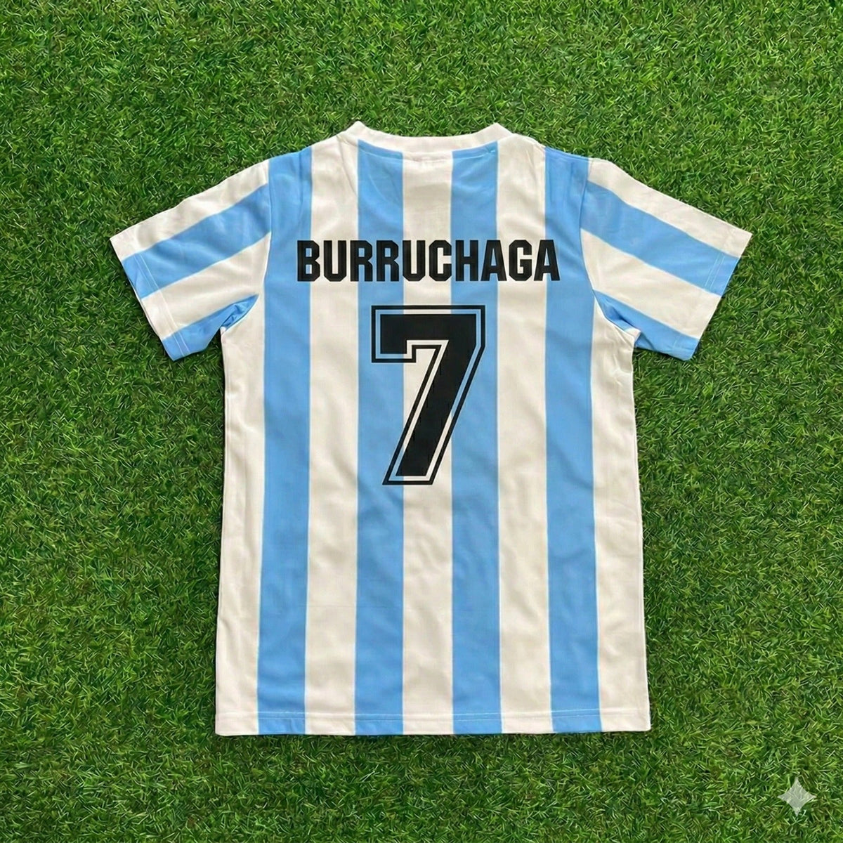 Jorge Burruchaga 7- Argentina 1986 Home Retro Football Jersey Kit