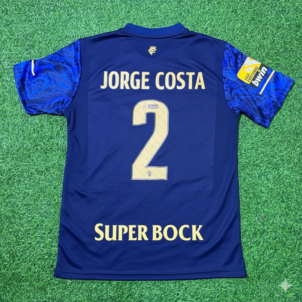 Jorge Costa FC Porto Retro Football Jersey