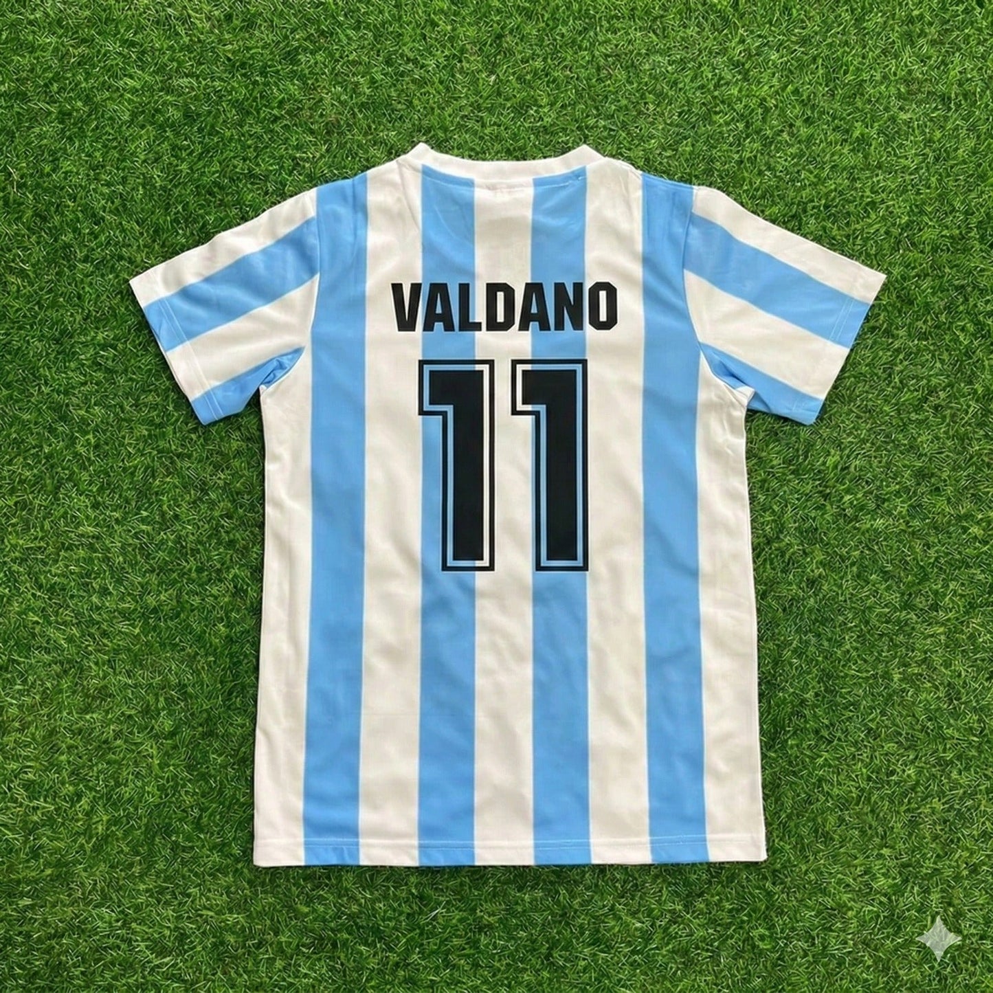 Jorge Valdano 11- Argentina 1986 Home Retro Football Jersey Kit