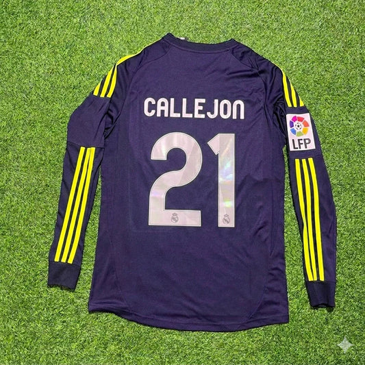 José Callejón 21- Real Madrid  2012/2013 Auswärts Langarm Fußballtrikot