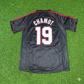 José Chamot #19 AC Milan 1998-1999 Black Retro Football Jersey