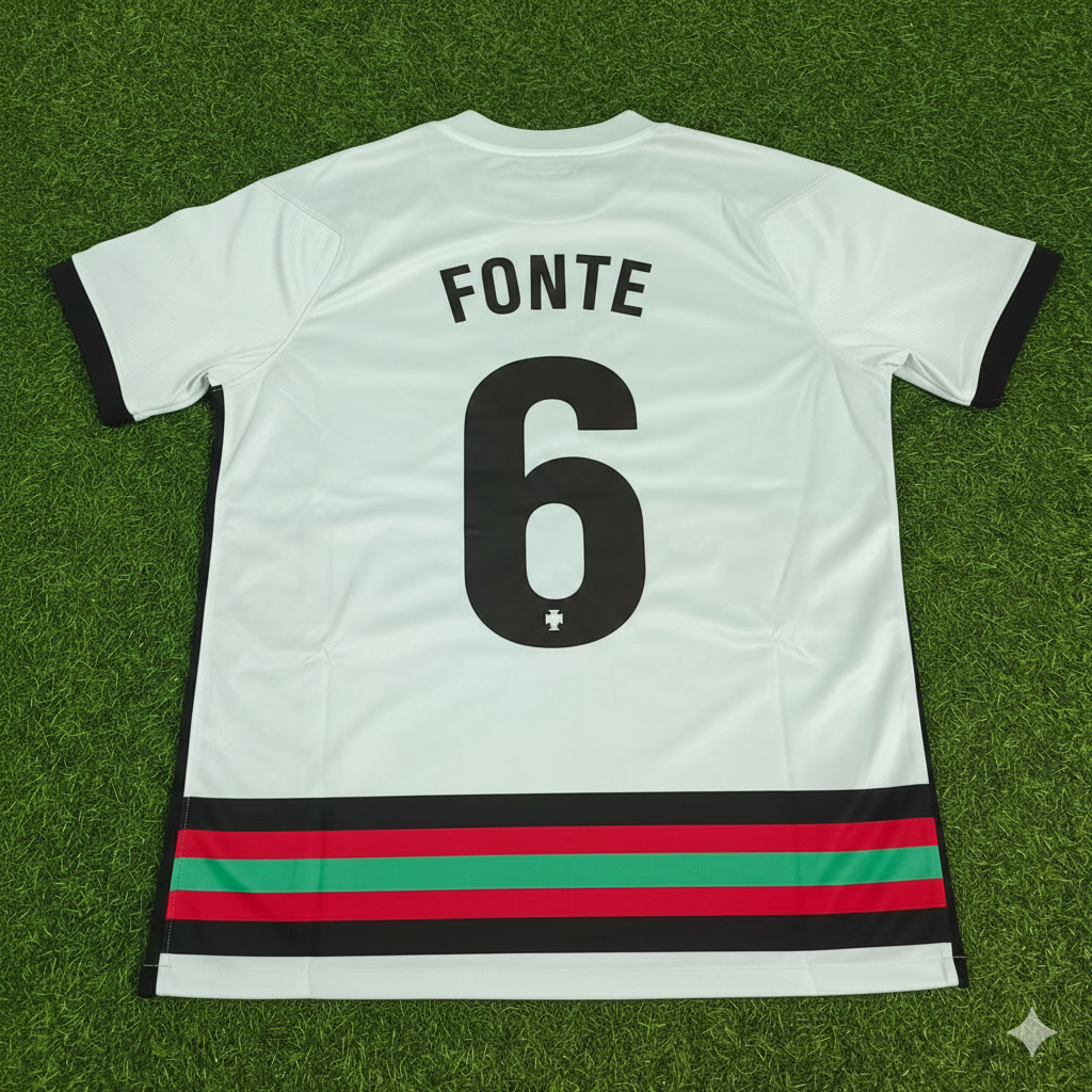 Jose Fonte Portugal EURO 2020 Retro Auswärtstrikot