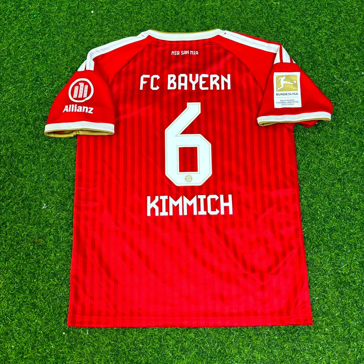 Joshua Kimmich #6 Bayern München 2026 Bundesliga Champions Fußballtrikot