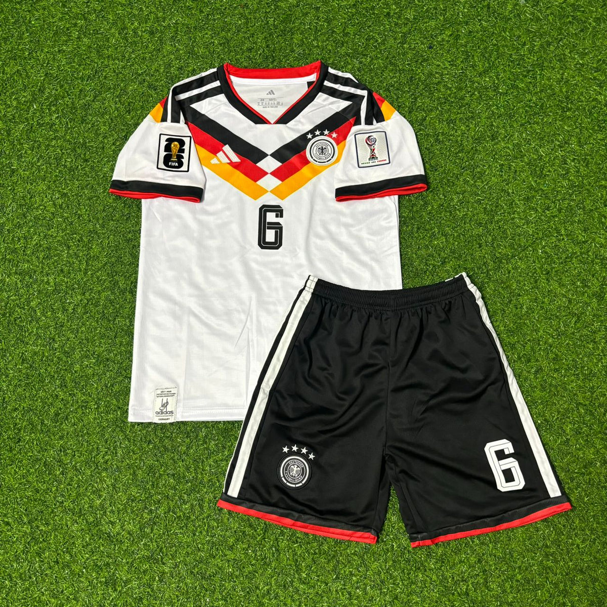 Joshua Kimmich Germany 2026 World Cup Kids Home Football Jersey