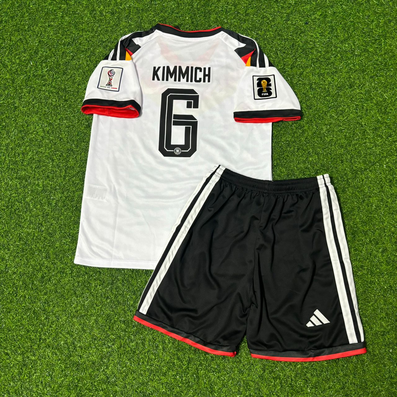 Joshua Kimmich Germany 2026 World Cup Kids Home Football Jersey
