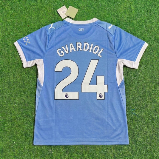 Josko Gvardiol Manchester City Maillot Domicile Nouvelle Saison 2026-27