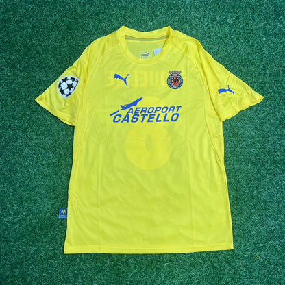 Juan Roman Riquelme 8 – Villarreal 2009–2010 Retro Heimtrikot – | Trikot | Maillot Soccer Shirt