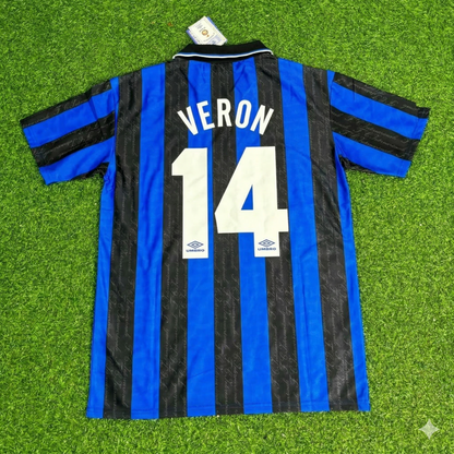 Maillot Rétro de Football Juan Sebastian Veron Inter Domicile