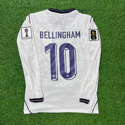 Jude Bellingham #10 England WM 2026 Heimtrikot Langarm