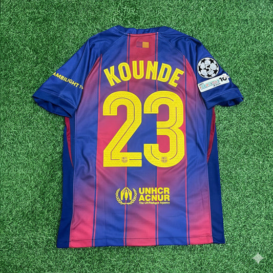 Jules Kounde Barcelona 2025/2026 Season Kit Jersey Trikot Maillot