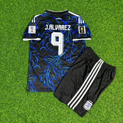 Julián Álvarez Argentinien WM 2026 Kinder Fußballtrikot