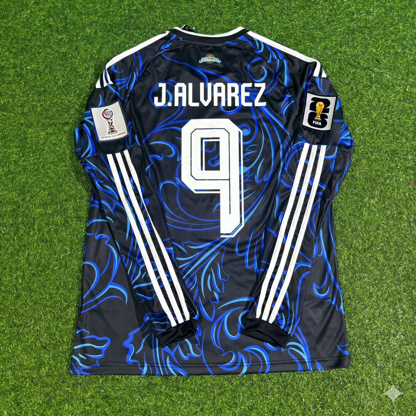 Julian Alvarez Argentinien 2026 WM Langarm-Fußballtrikot