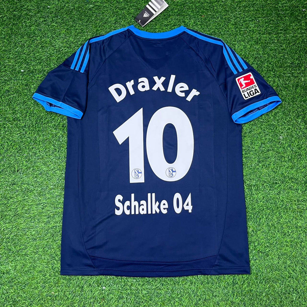 Julian Draxler Schalke 04 Auswärts Retro Fußballtrikot