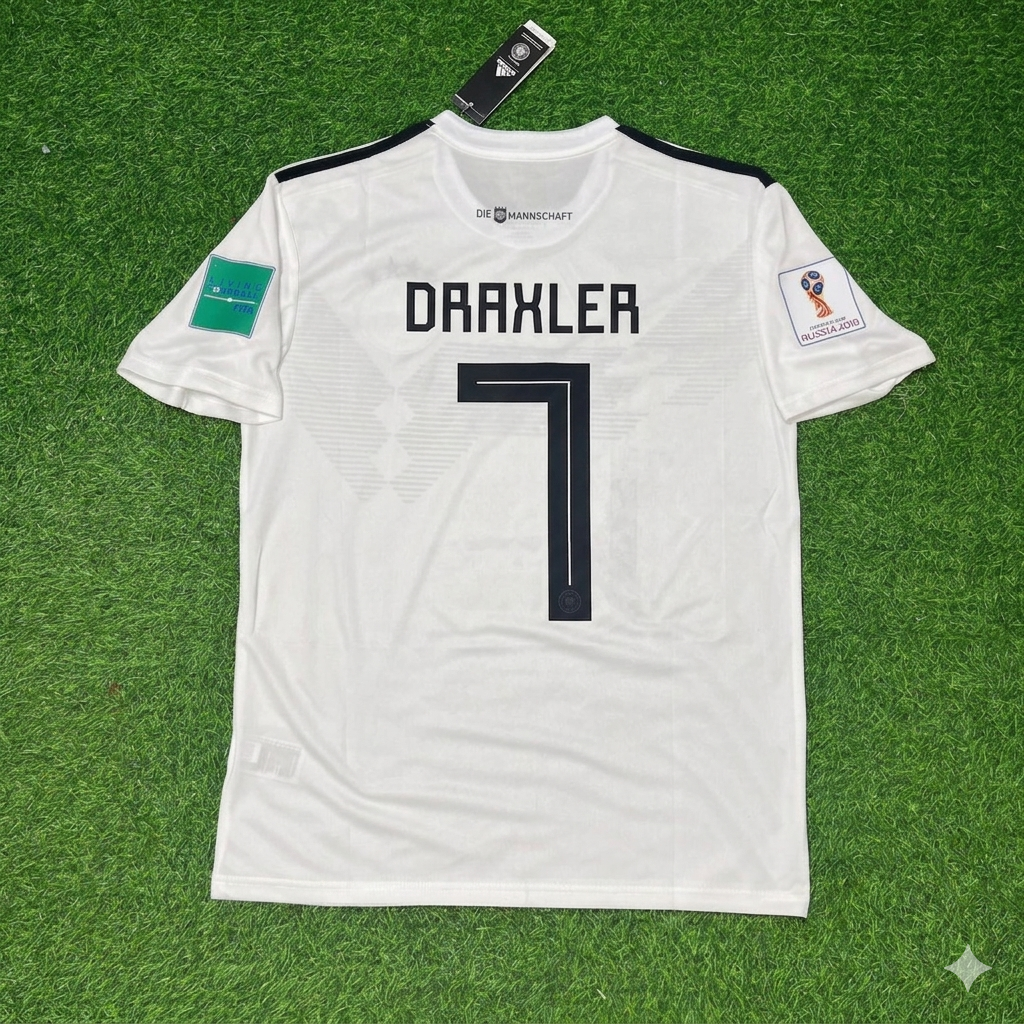 Julian Draxler Germany Deutschland 2018 World Cup Retro Jersey Trikot