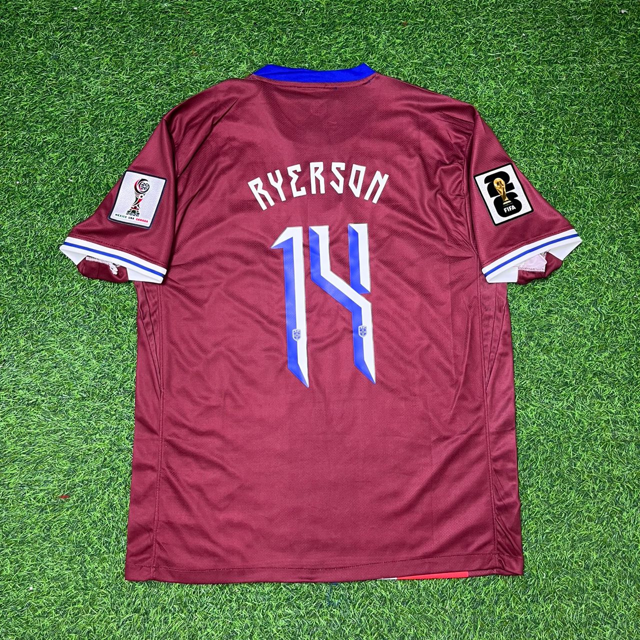 Julian Ryerson Norvège Coupe du Monde 2026 Nouvelle Saison Maillot de Foot Rouge
