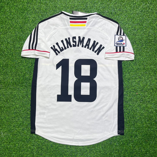 Germany 1998 World Cup Retro Football Jersey – Jurgen Klinsmann