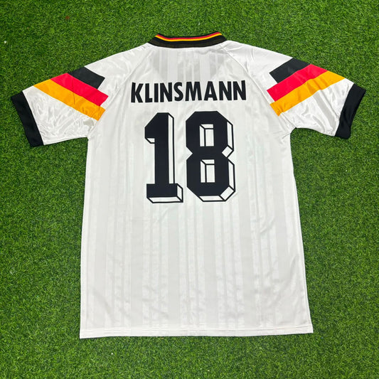 Jürgen Klinsmann Deutschland 1992 Retro Fußballtrikot