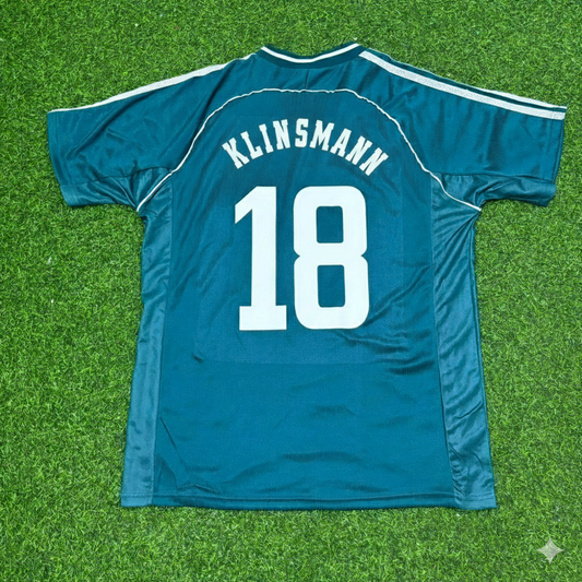 Jürgen Klinsmann Deutschland WM 1998 Auswärts Retro Fußballtrikot