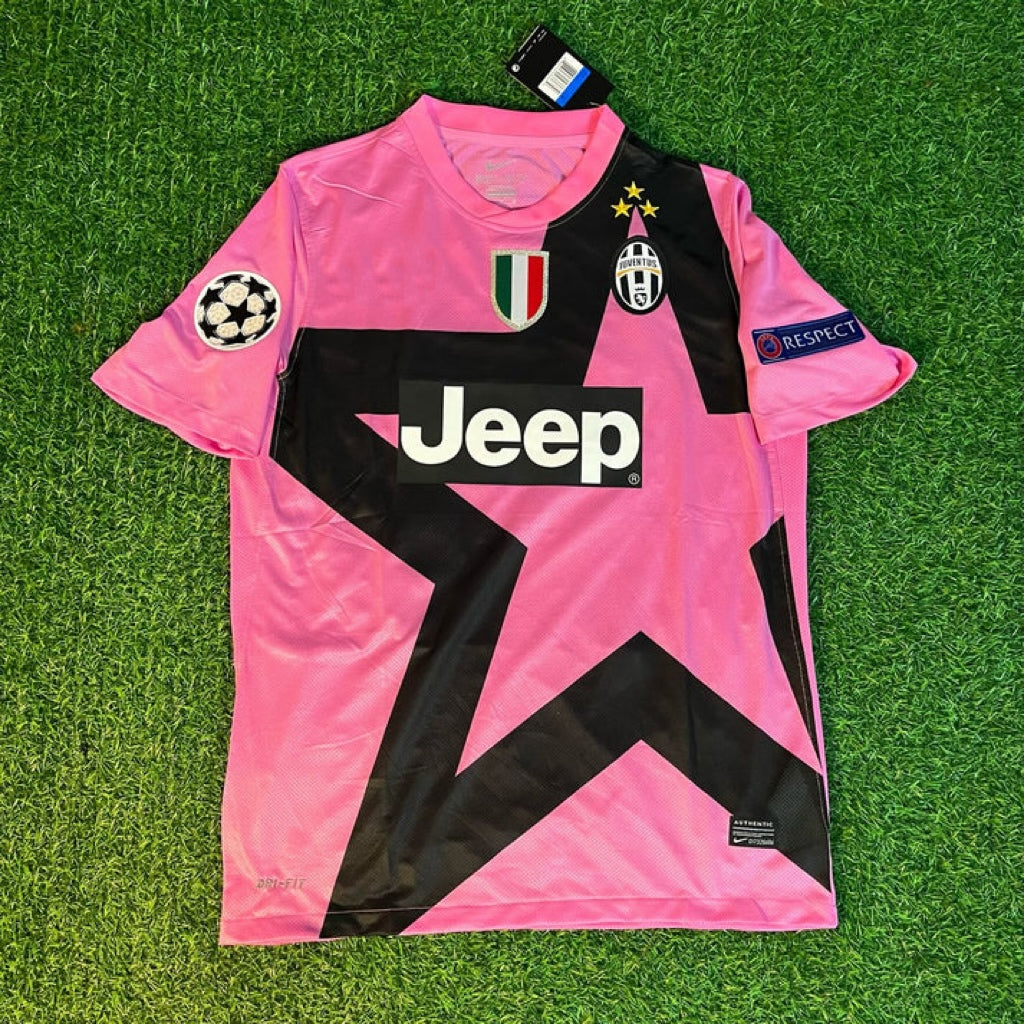 Juventus Pink 2012/2013 Season Retro Jersey