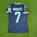 Maillot de football bleu Kai Havertz Allemagne Coupe du Monde 2026