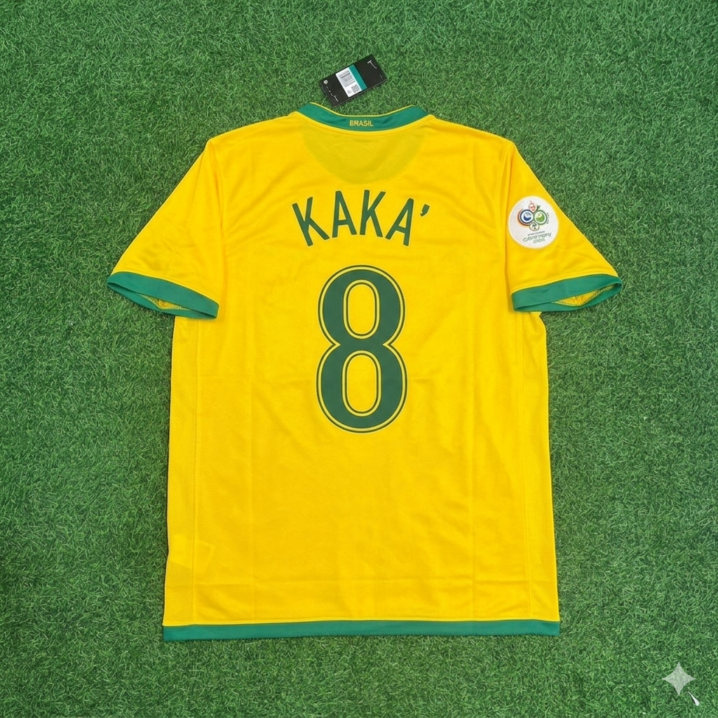 Kaka’ Leite #8 Brasilien WM 2006 Trikot