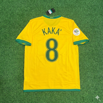Kaka’ Leite #8 Brasilien WM 2006 Trikot