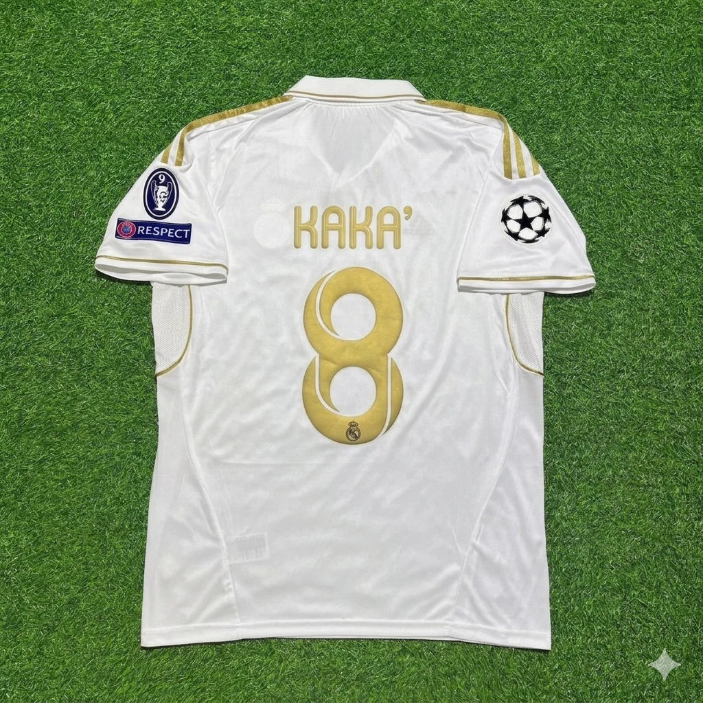 Kaka’ #8 Real Madrid 2011-2012 Jersey Soccer Shirt Trikot