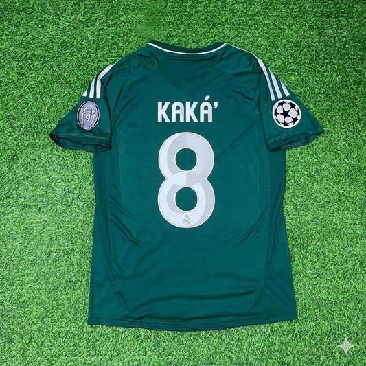 Kaka’ Leite #8 Real Madrid 2012-2013 Champions League Grünes Trikot Fußballtrikot