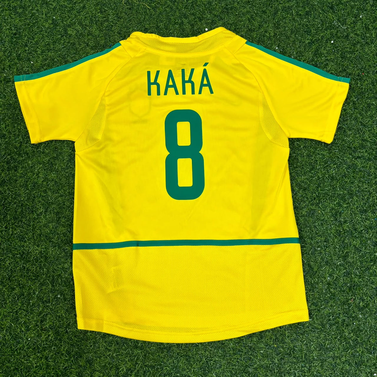 Maillot de foot rétro enfant Kaká Leite 8 - Brésil