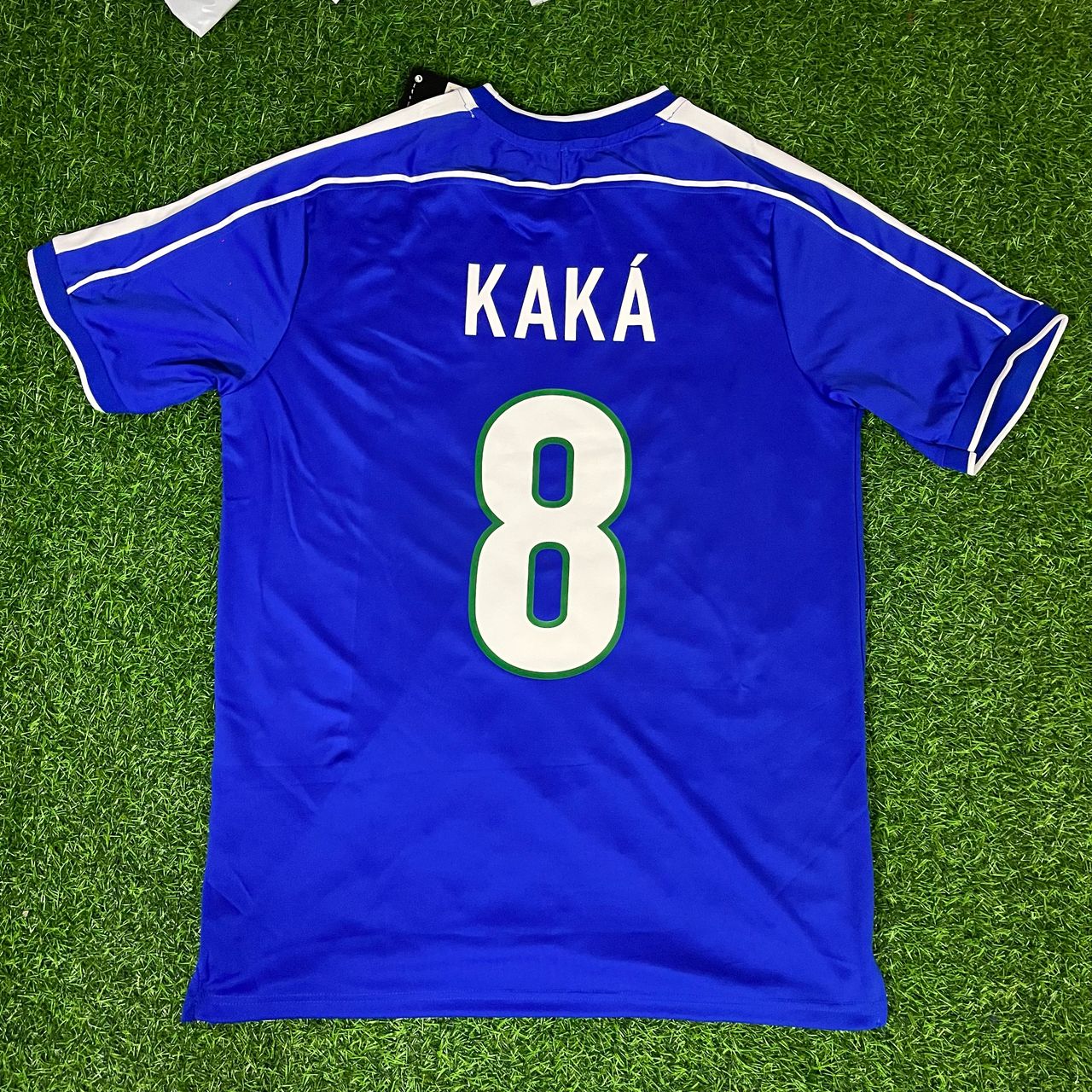 Kaka Leite – Brasilien Blau Retro Kit Trikot – | Trikot | Maillot Fußballtrikot