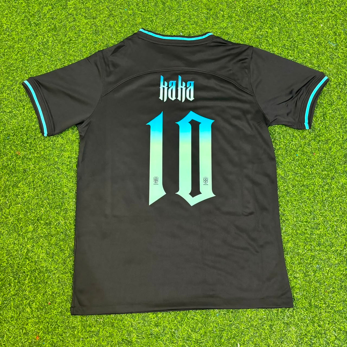Maillot de football rétro brésilien Kaka Leite Trikot Maglia