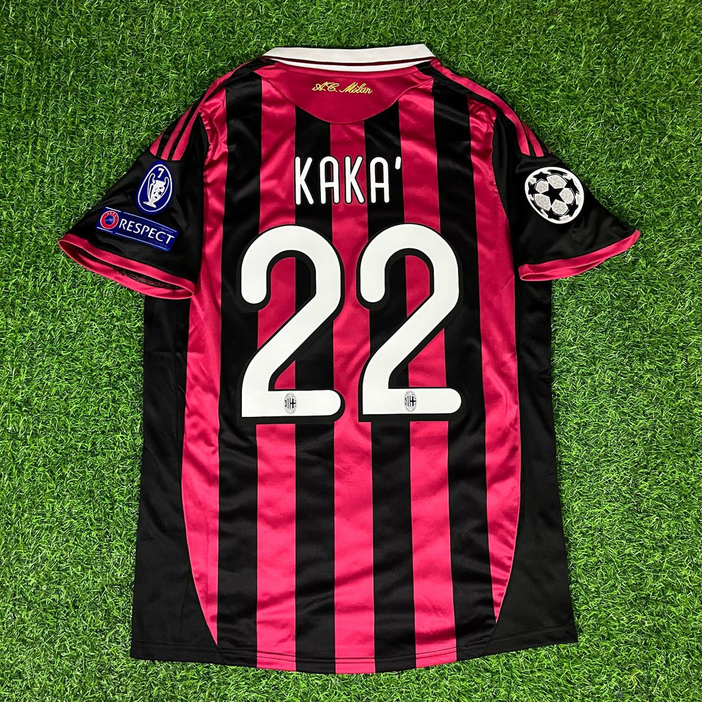 Kaka Leite #22 - AC Milan 2009 Retro Kit Jersey Trikot Maillot Soccer Shirt