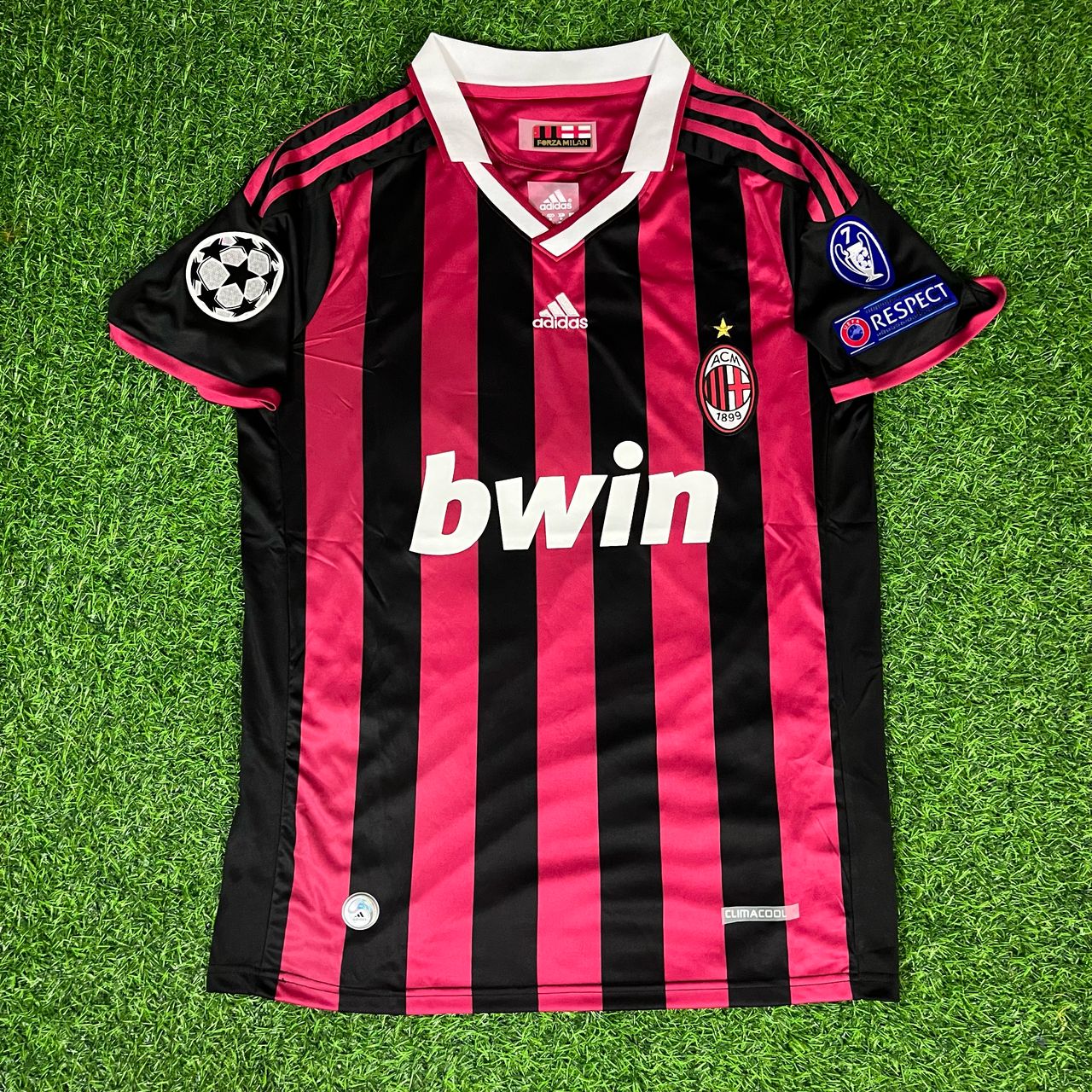Kaka Leite #22 - AC Milan 2009 Retro Kit Jersey Trikot Maillot Soccer Shirt