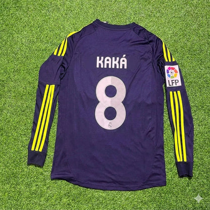 Kaká 8- Real Madrid 2012/2013 Away Long Sleeve Football Jersey