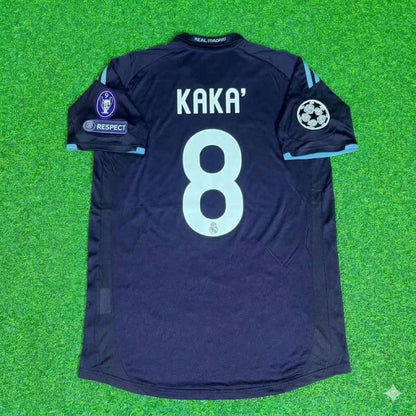 Kaka’ Leite 8- Real Madrid 2009/2010 Away Retro Football Jersey Kit