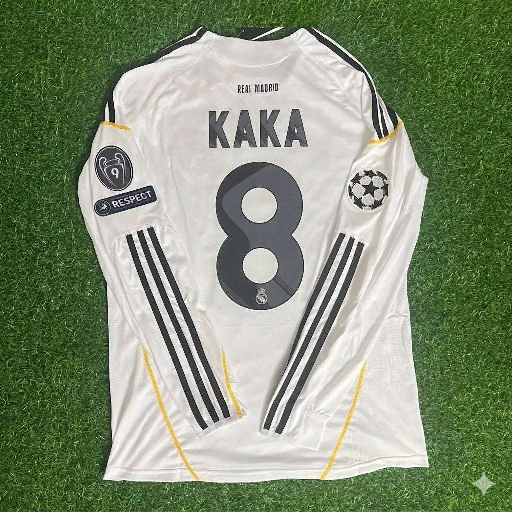 Kaka Leite Real Madrid 2009-2010 Jersey Soccer Shirt