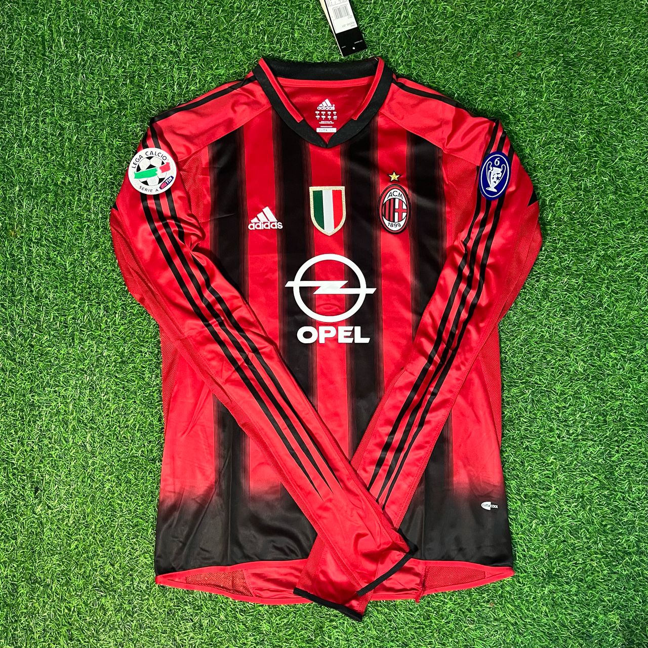 Kaká 22 – Milan 2003/2004 Rot & Schwarz Heim Retro Trikot