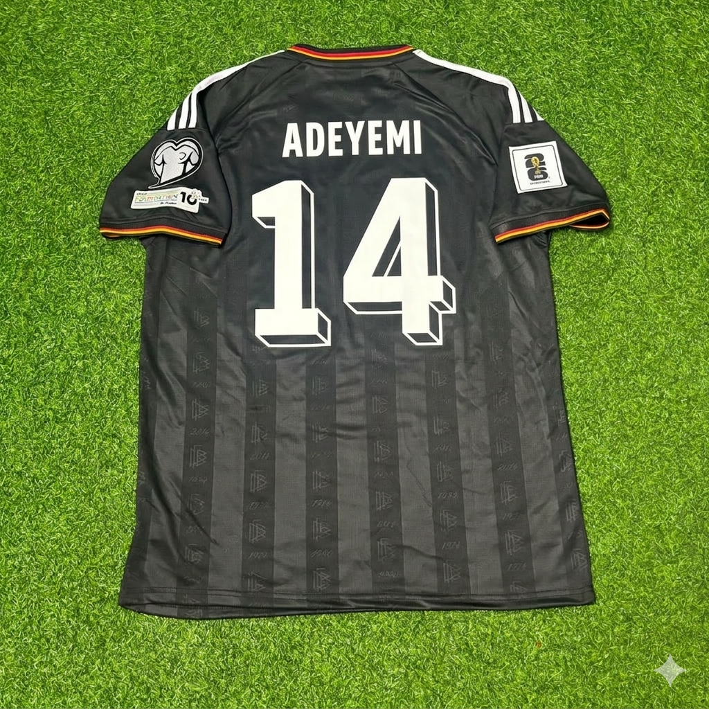Karim Adeyemi 14# Germany 2026 World Cup Black Style Football Jersey Trikot